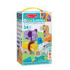 Melissa Doug Blockables Safari Play Set (34 pezzi)