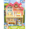 Moose Toys Bluey Mini Speelhuis con mobili e gioca a figura