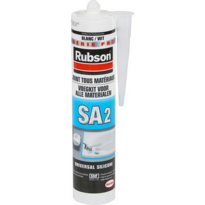 Rubson 1064696 - kit sanitario pro sa2 bianco 300ml | 25 pezzi