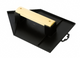 Mob 1063734 - tabla de lijar de plástico negra. puntiagudoMango de madera de 27 x 18 cm | 6 piezas