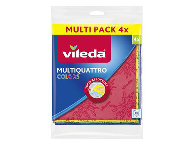 Vileda 1064626 - telo multiquattro 4p | 28 pezzi