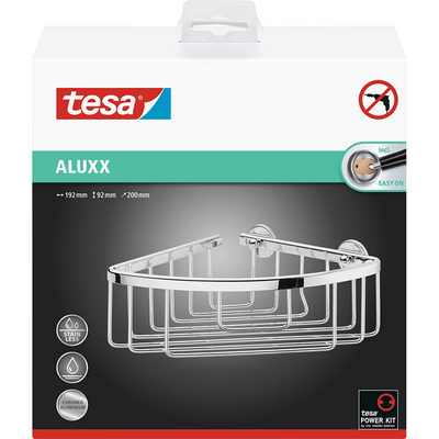 Tesa 1062575 - piatto doccia angolare aluxx singolo | 2 pezzi