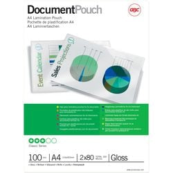 Busta per plastificazione GBC trasparente conf. 100 pz.