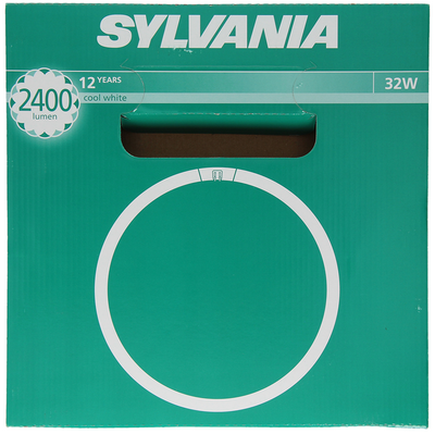 Sylvania 1044511 - fluorescent lamp circlin 32w cold white 841 | 3 pieces