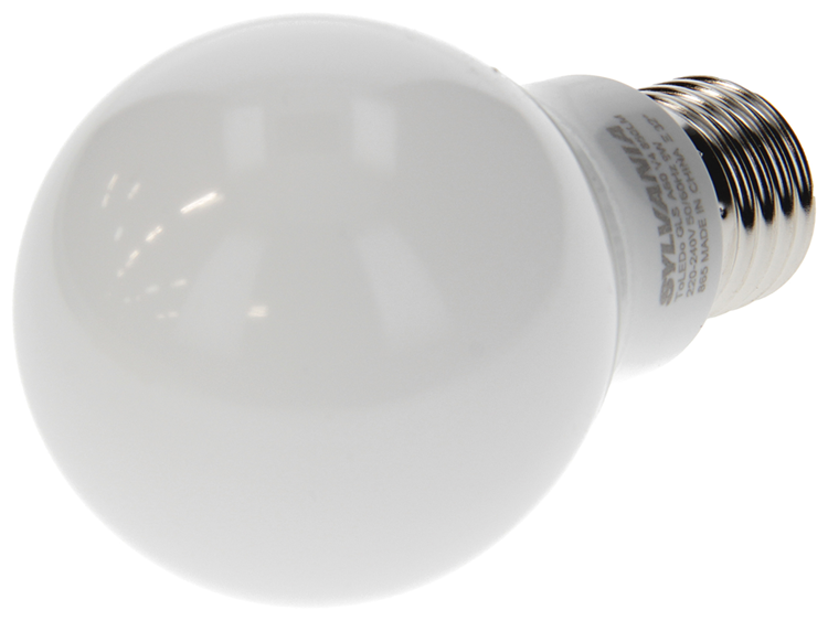 Sylvania 1059970 - syl led pera e27 9w= 63w 850lm6500k | 6 piezas