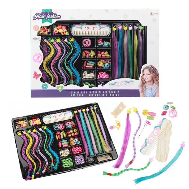 Toi-toys decora le perle dei capelli e le ciocche per capelli