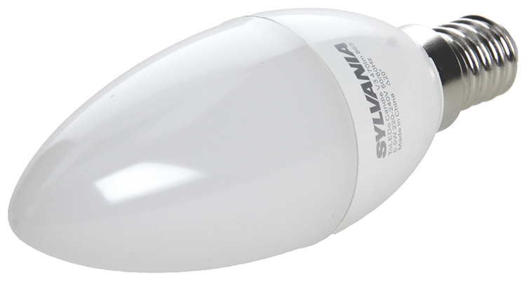 Sylvania 1059972 - vela led sylvan e14 5.5w=40w 470lm 6500k | 6 piezas