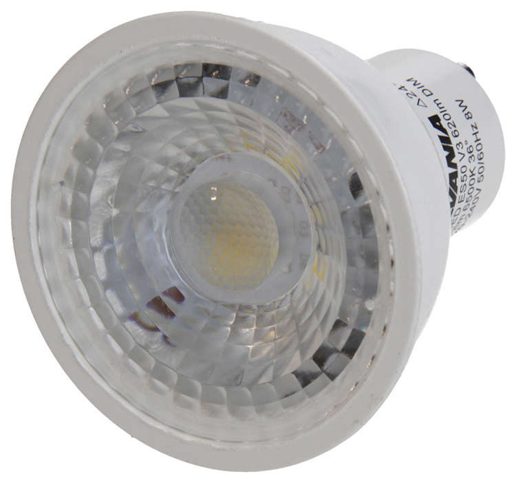 Sylvania 1059974 - foco led syl gu10 10.8w = 86w 620lm 6500k tenue | 6 piezas