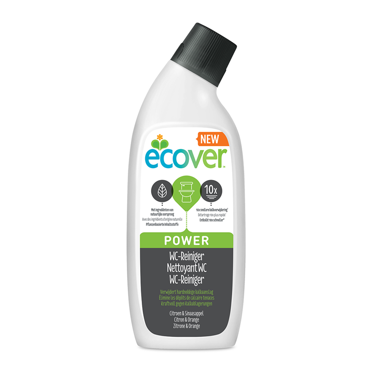 Ecover 1062693 - Limpiador de WC potencia 0,75l | 6 piezas