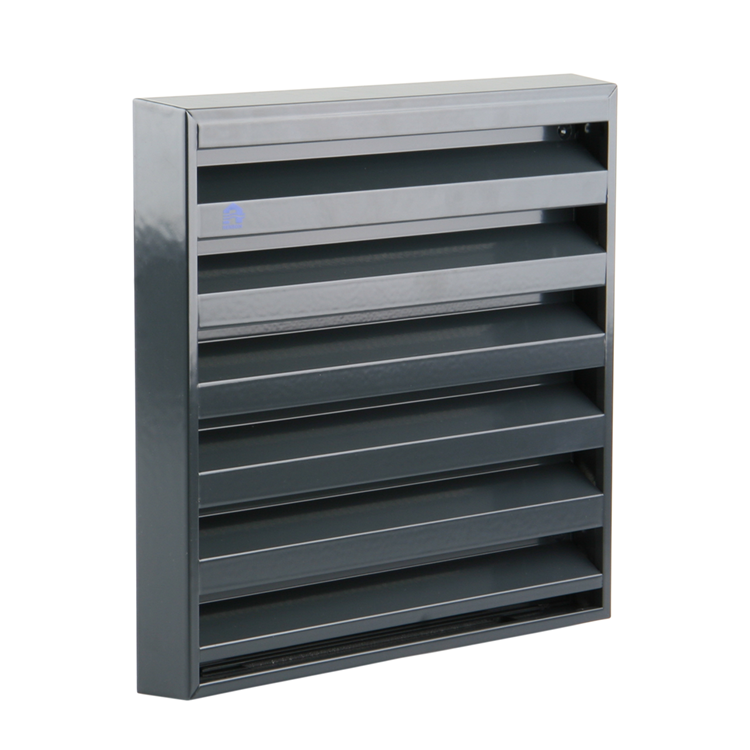 Renson 1062412 - rejilla de pared de superficie skin alu 431 (225x225) estructura 7016 | 2 piezas