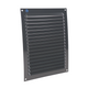 Renson 1062429 - Rejilla de lamas de superficie plana aluminio 436 (200x250) estructura 7016 | 10 piezas