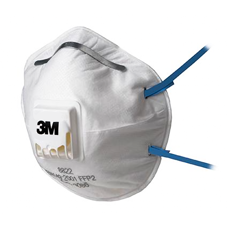 3m 1061814 - mascarilla antipolvo 8822c3n ffp2 3uds | 1 pieza