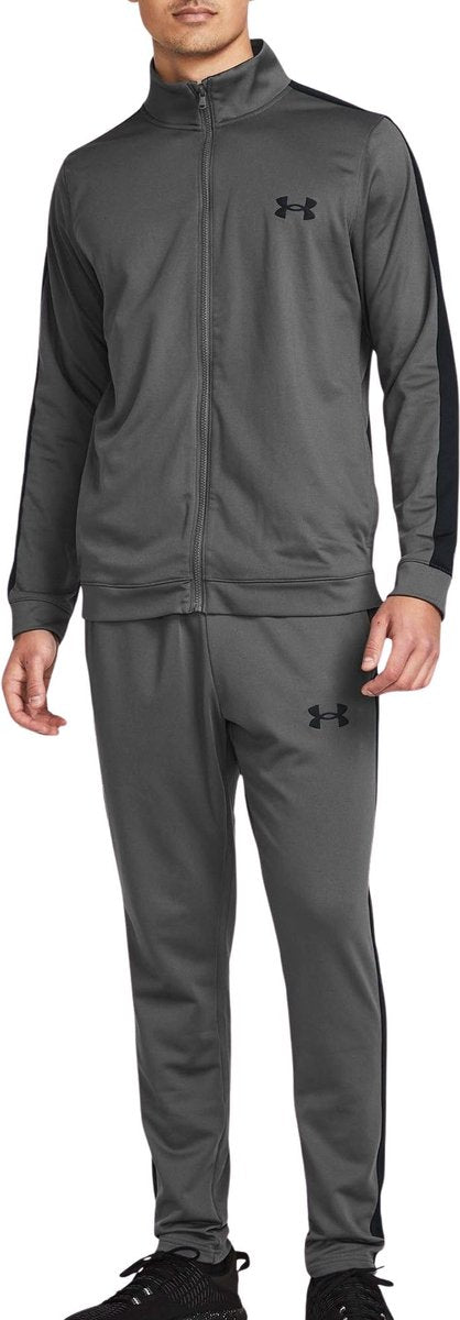 Chándal para hombre Under Armour UA Rival Knit - Gris - Castlerock - Negro