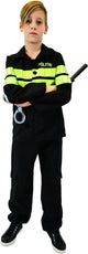 Rubies Disfraz de Rubie's policía niño negro verde neón talla 128