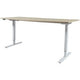 Escritorio de pie Schavenburg Lectro Basic 180x80 roble blanco
