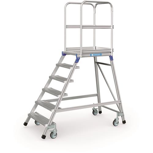 Escalera plataforma móvil Zarges 1x6tr