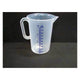 Vaso medidor de plastico 1 litro