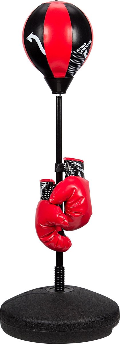 Allenatore di boxe Get Go Get Go standard - junior - nero rosso