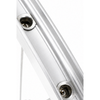 Abi voorwiel 28 inch zac 2000 - aluminium naaf - zilver