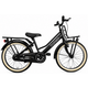 Kyoso kinderfiets blossom classic 20 inch met remnaaf - mat zwart roze
