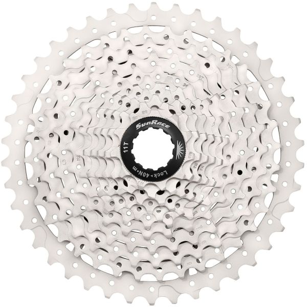 Sunrace 10 Speed ​​Cassette 11-40 T CSMS3 Plata