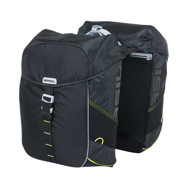 Basil Bag Miles Mik Doble Black Lime