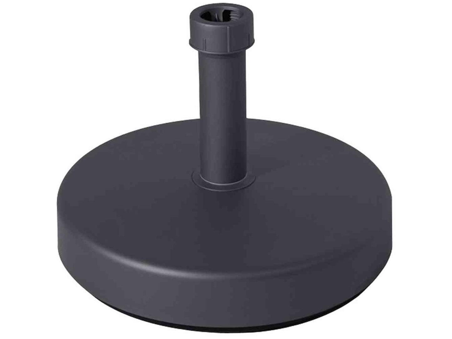 Base per ombrellone da 25 kg rotonda riempibile antracite