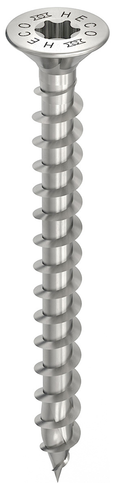 Heco topix-plus 4,0 x 35 vk t-20 vd rvs a2; 200 stuks - hc62026