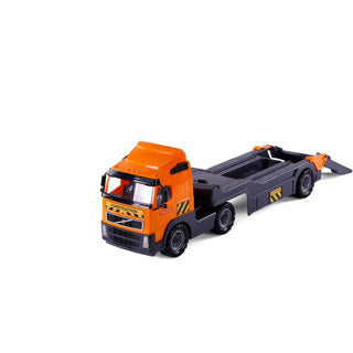 Polesie Volvo truck with trailer and bulldozer