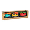 Jip y bio trein met wagons