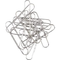 Clips office depot 75 mm plateados