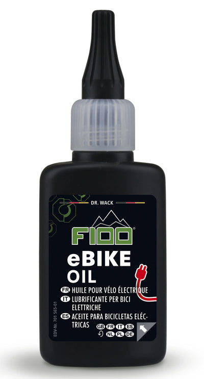 Olio di e-bike Drwack Dr.Wack F100 F100 BOCCHE DI DROULEF LUBE DI 50 ML