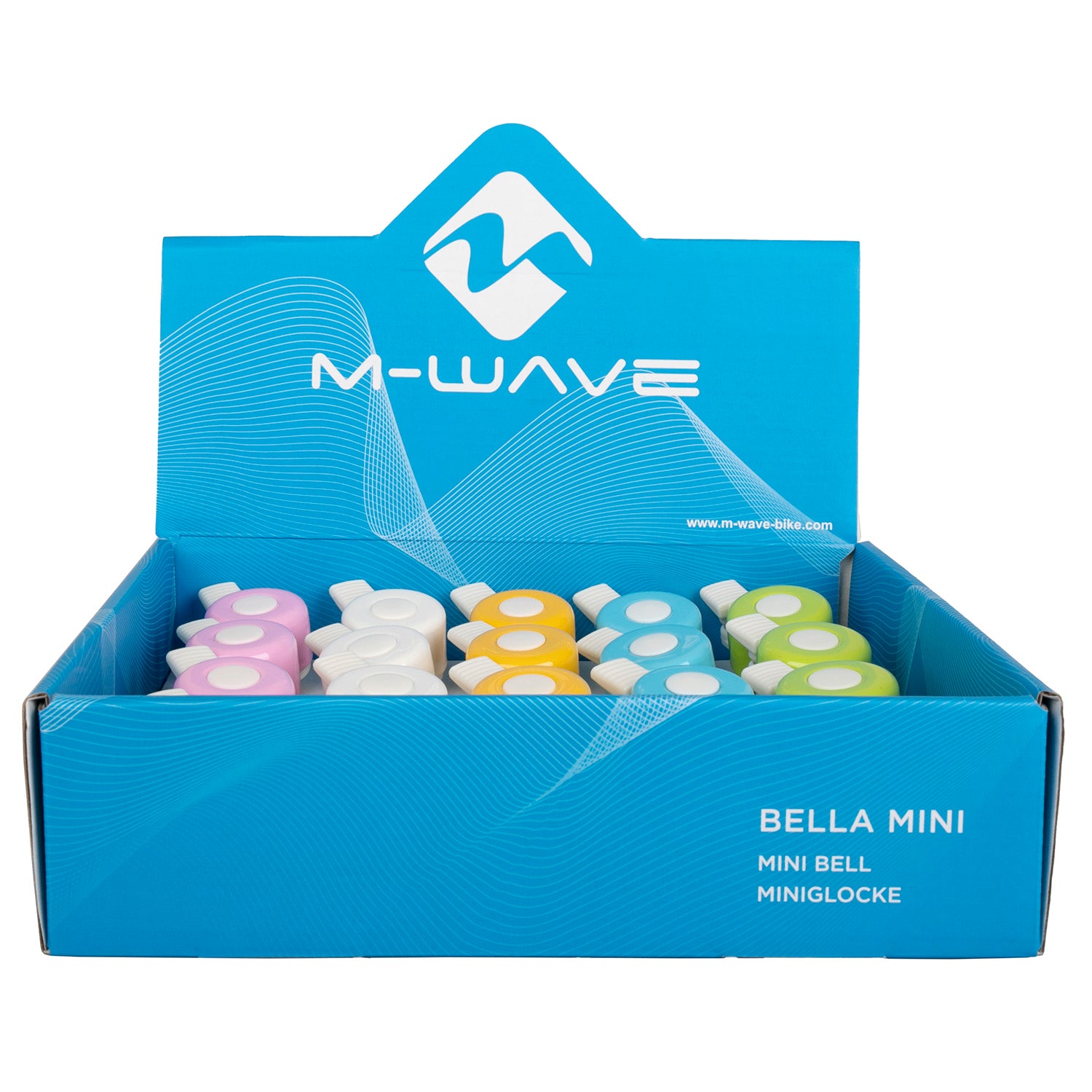 Mini campanello per bicicletta M-wave bella mini pastello
