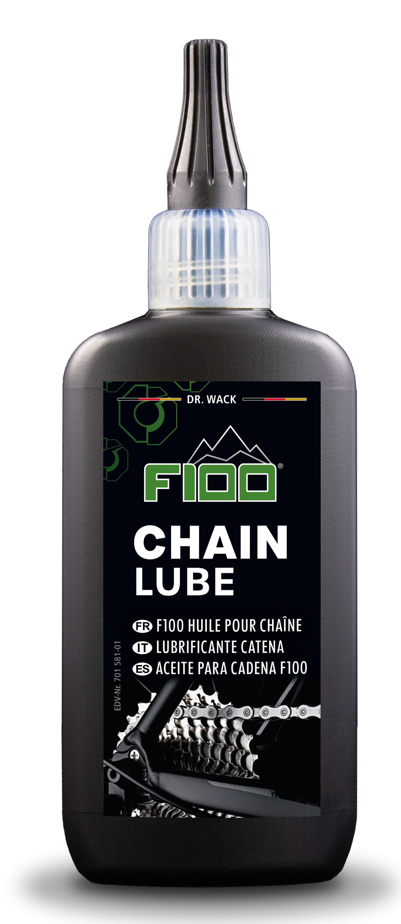 Drwack Chain lubrificant Dr.Wack F100 Catena Lube Dropper Bottle di 100 ml