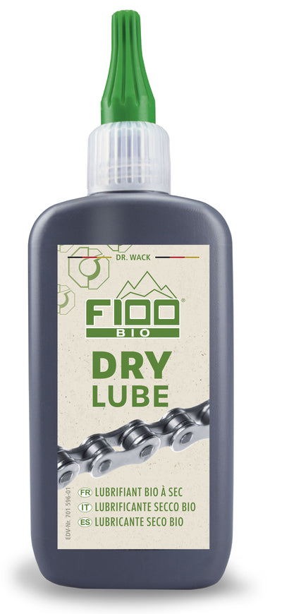 Drwack Bio Dry Lubricant Dr. Wack F100 Bio Bottiglia di cavaliere a secco di 100 ml