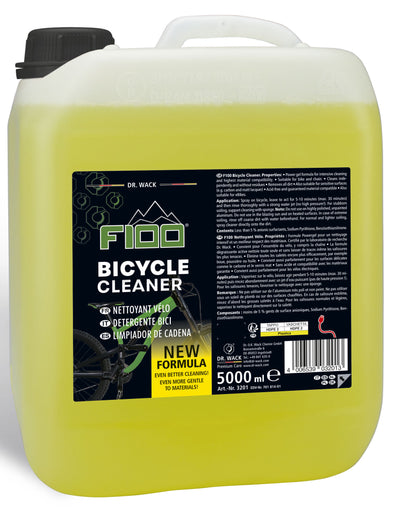 Limpiador de bicicletas drwack Dr. Wack F100 Cleaner de bicicletas para el taller 5 litros