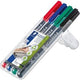 Rotulador permanente staedler lumocolor 313 surtido pack 4 piezas