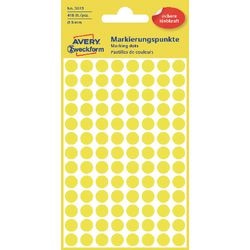 Punti di marcatura Avery 3013 gialli 8 mm