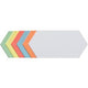 Presentation cards honeycomb 9.5x20.5 cm assorted