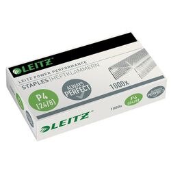 Grapas leitz plata 24 8 acero 1.000 piezas 40 hojas