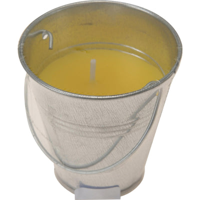 Pro garden citronella candle in bucket 6x6.5cm