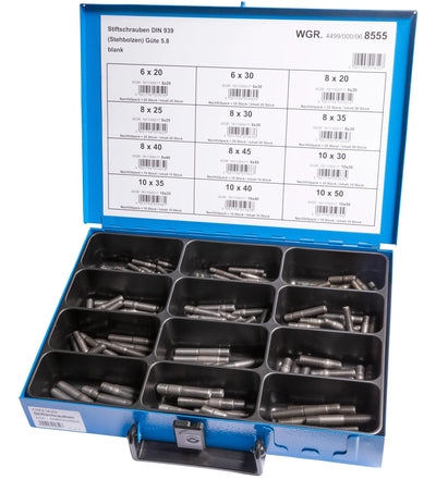 Dresselhaus sort.stud Vits Din 939 Bulloni