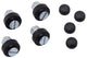 Dresselhaus Número de placa SB-M 6x20 Capas (negro)