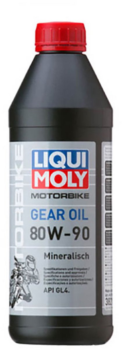 Liqui moly moto 80w-90 aceite para engranajes 1l transparente