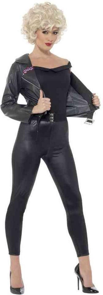 Costume da donna Smiffys Sandy Grease nero - taglia M