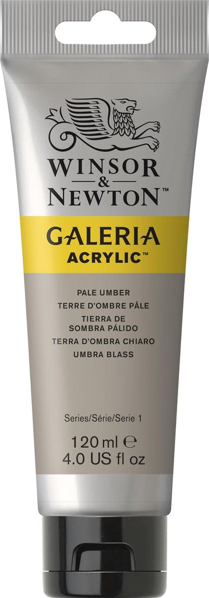 Winsor newton galeria acryl 120ml pale umber