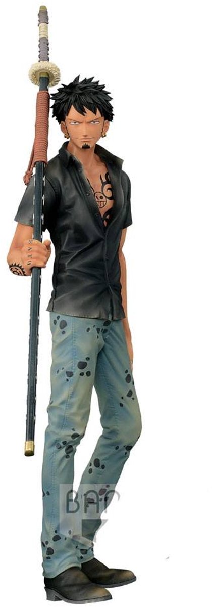 Banpresto One Piece Super Master Stars Piece Figura Trafalgar Law (The Brush) Statua da 30 cm