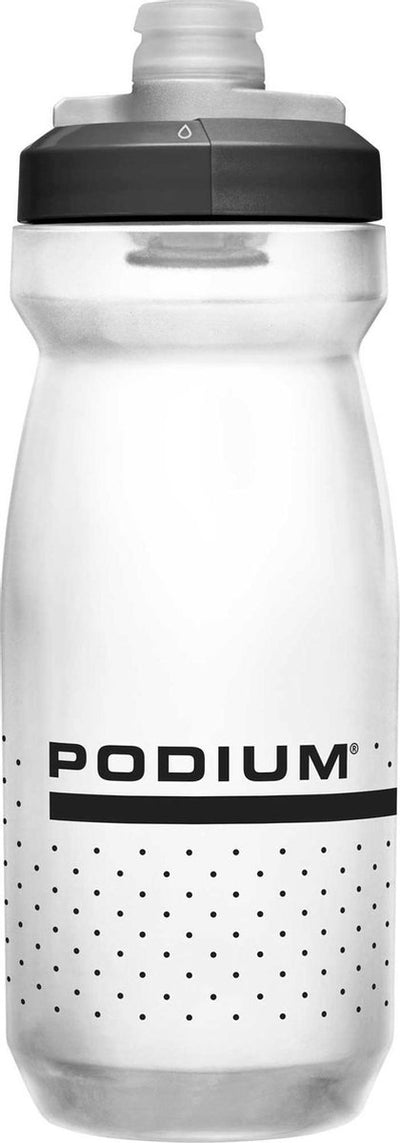 Camelbak water bottle - white (transparent) - black
