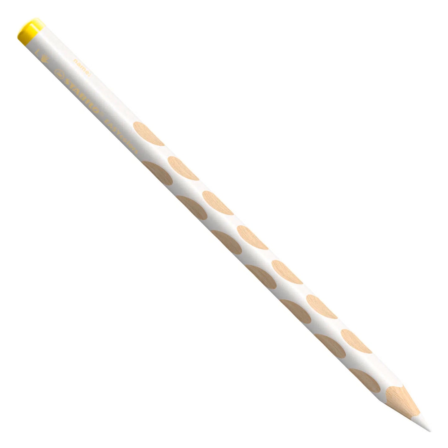 Matita colorata per mancini Stabilo easycolors - bianca