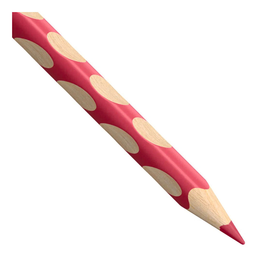 Matita colorata per mancini Stabilo easycolors - rosso carminio intenso